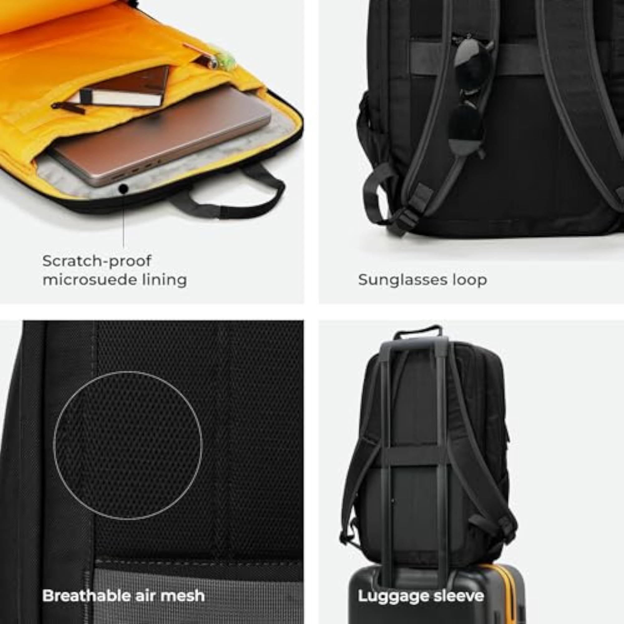 The Kaleido Backpack, Water-Resistant 15.6" Laptop Bag